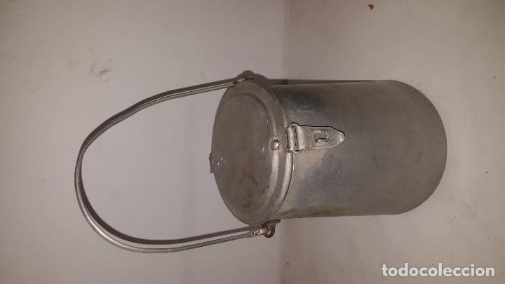 Antig&uuml;edades: ANTIGUA LECHERA DE ALUMINIO - Foto 7