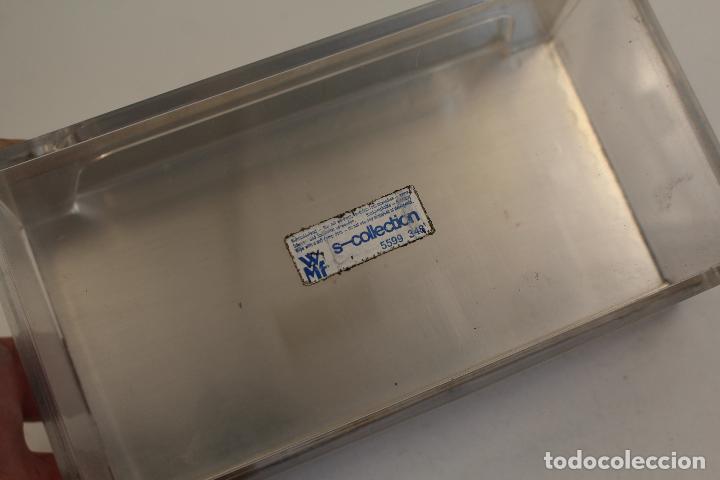 Antig&uuml;edades: caja servilletero plateada - Foto 5