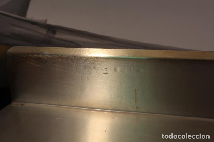 Antig&uuml;edades: caja servilletero plateada - Foto 6