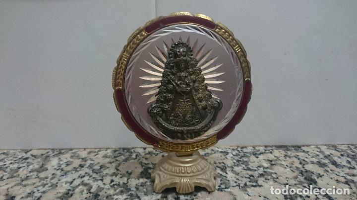 Antig&uuml;edades: ANTIGUA VIRGEN CON PEANA - Foto 1