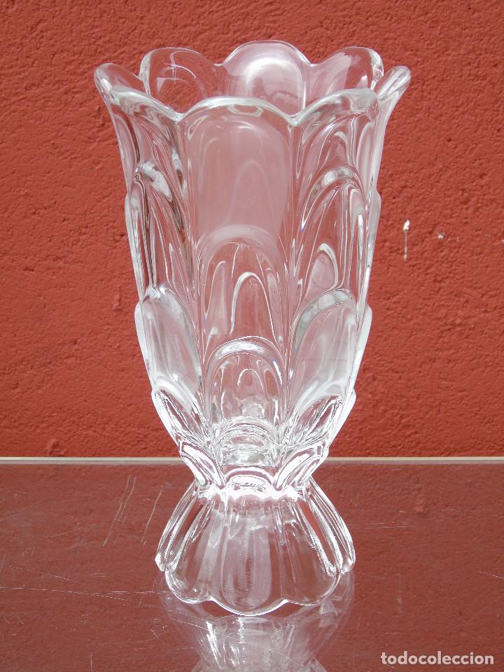 Antig&uuml;edades: ANTIGUO JARR&Oacute;N DE CRISTAL LOBULADO. - Foto 1