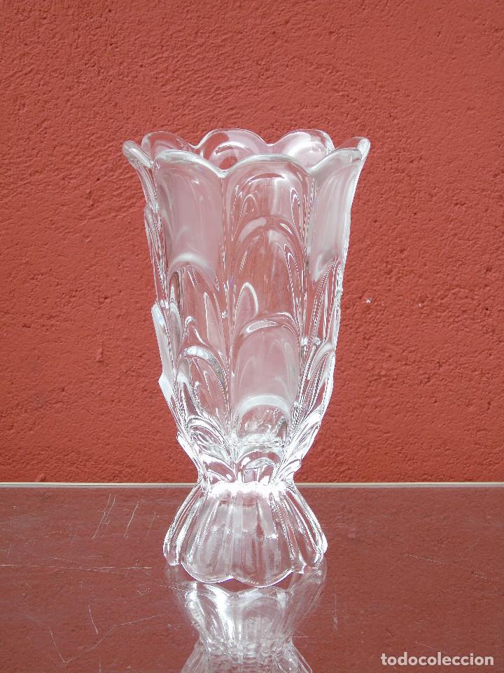 Antig&uuml;edades: ANTIGUO JARR&Oacute;N DE CRISTAL LOBULADO. - Foto 6