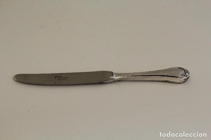 Antig&uuml;edades: cuchillo plateado cruz de malta - Foto 1