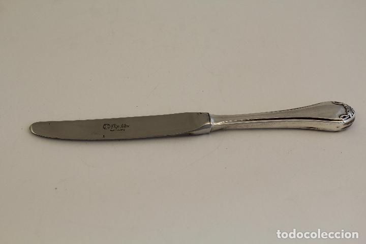 Antig&uuml;edades: cuchillo plateado cruz de malta - Foto 4