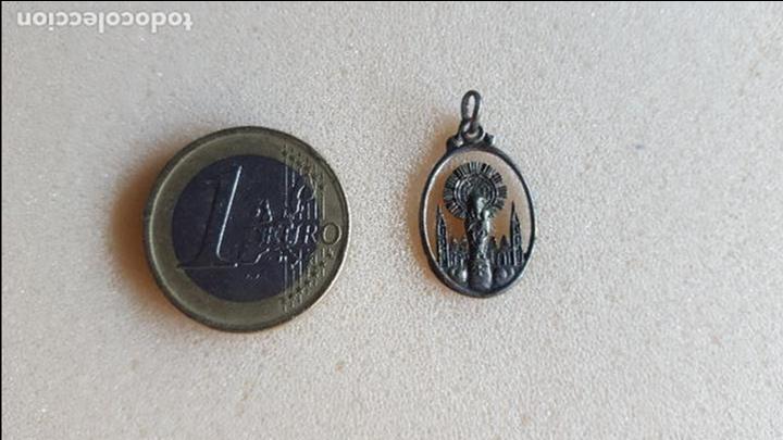 Antig&uuml;edades: Medalla virgen del pilar - Foto 1