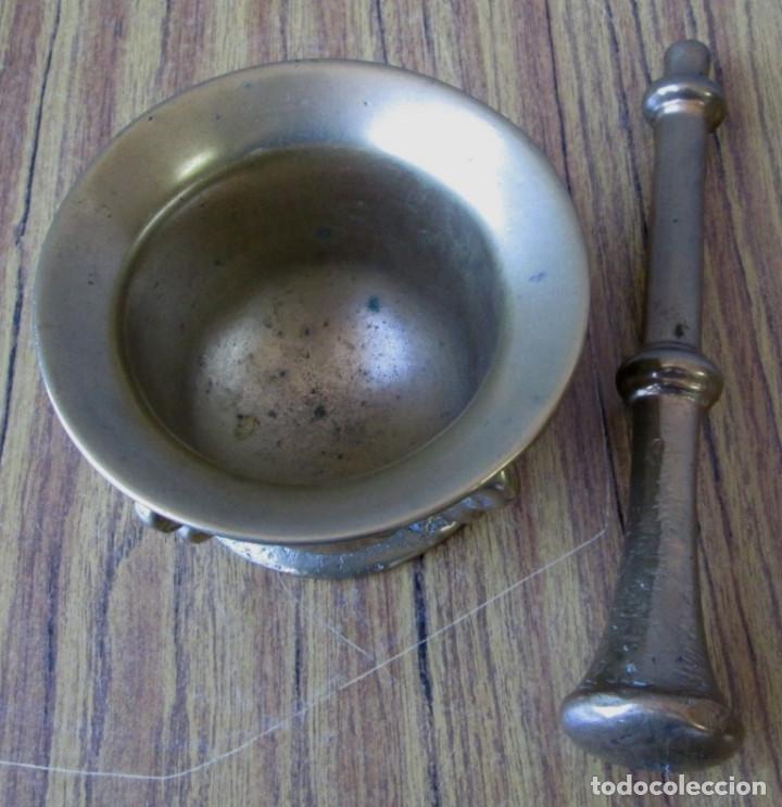 Antig&uuml;edades: ALMIREZ antiguo -- De bronce con conchas y nervios - Foto 2