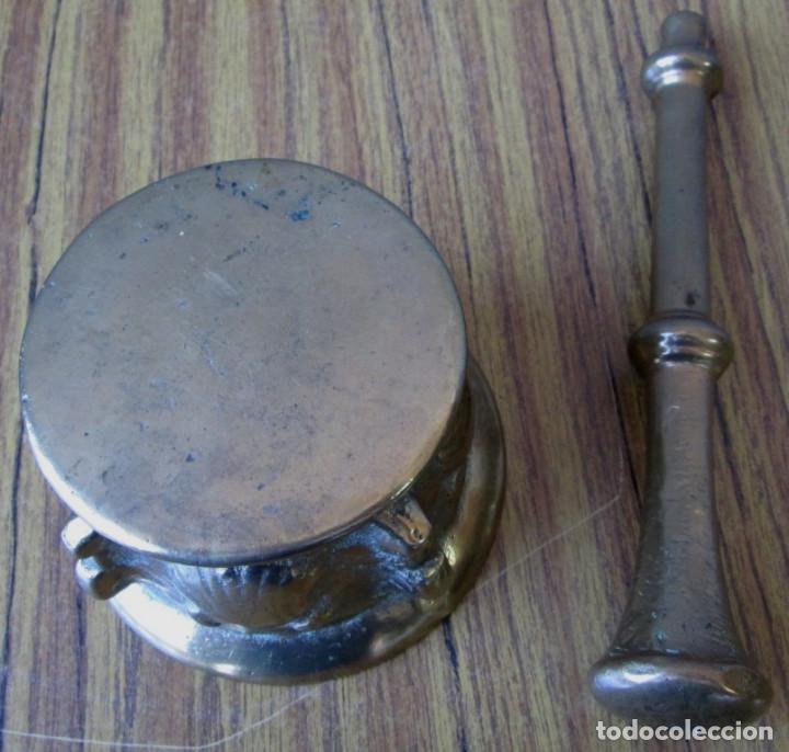 Antig&uuml;edades: ALMIREZ antiguo -- De bronce con conchas y nervios - Foto 3
