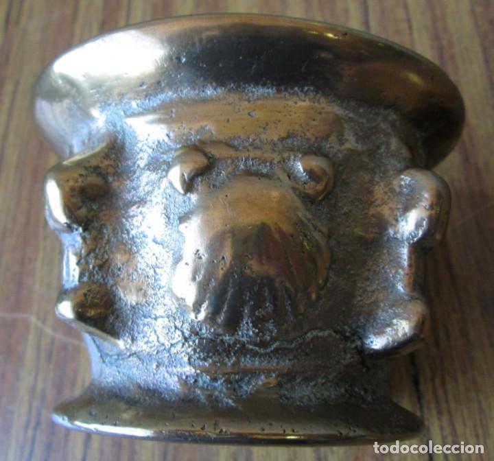 Antig&uuml;edades: ALMIREZ antiguo -- De bronce con conchas y nervios - Foto 4