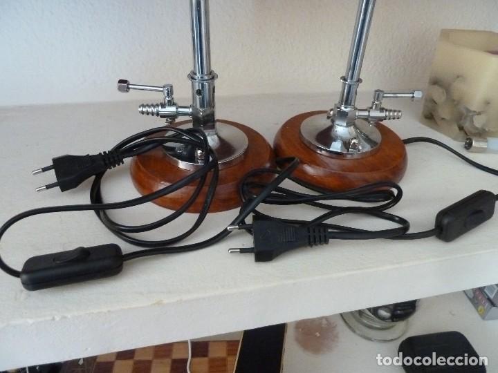 Antig&uuml;edades: Lamparas mechero laboratorio Busen - Foto 5