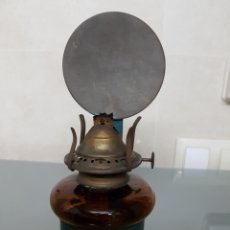 Antigüedades: ANTIGUO QUINQUE O LAMPARA DE PETRÓLEO FUNCIONANDO. Lote 88978638