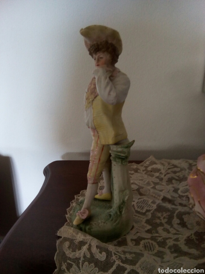 Antig&uuml;edades: * ANTIGUO BISCUIT DE PORCELANA FRANC&Eacute;S - Foto 3