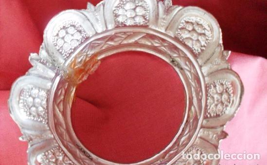 Antig&uuml;edades: Corona de alpaca con ba&ntilde;o de plata (impecable) - Foto 2