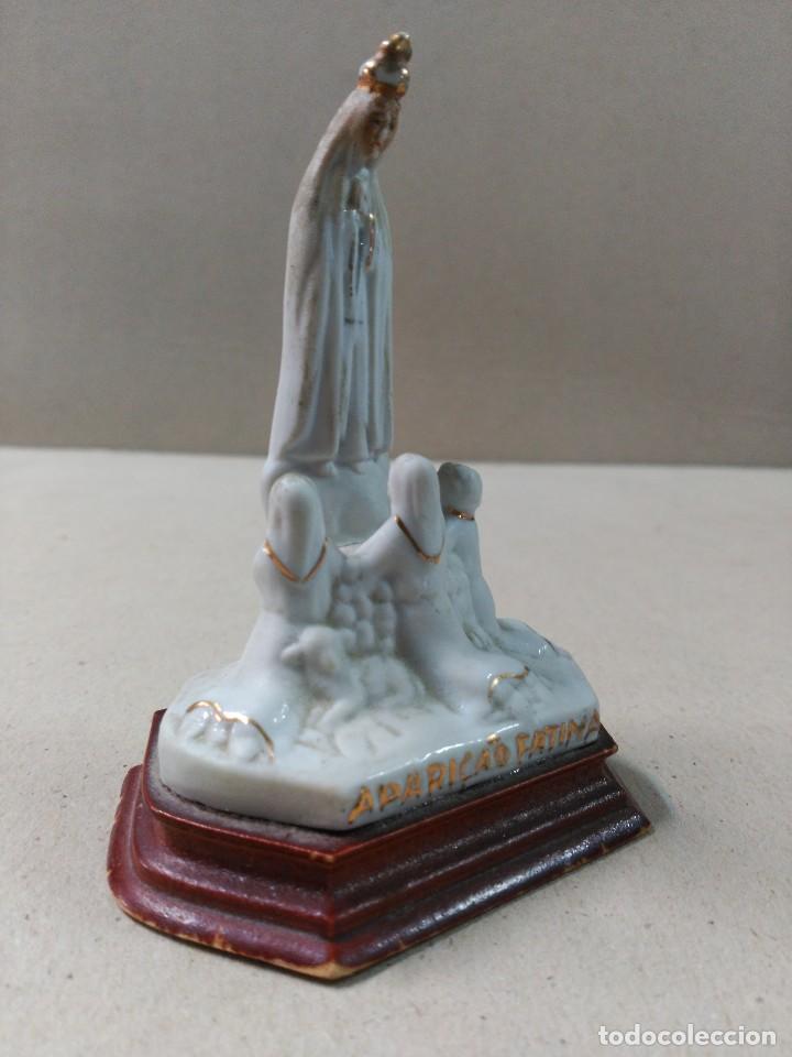 Antig&uuml;edades: VIRGEN DE FATIMA EN PORCELANA BISCUIT - Foto 1