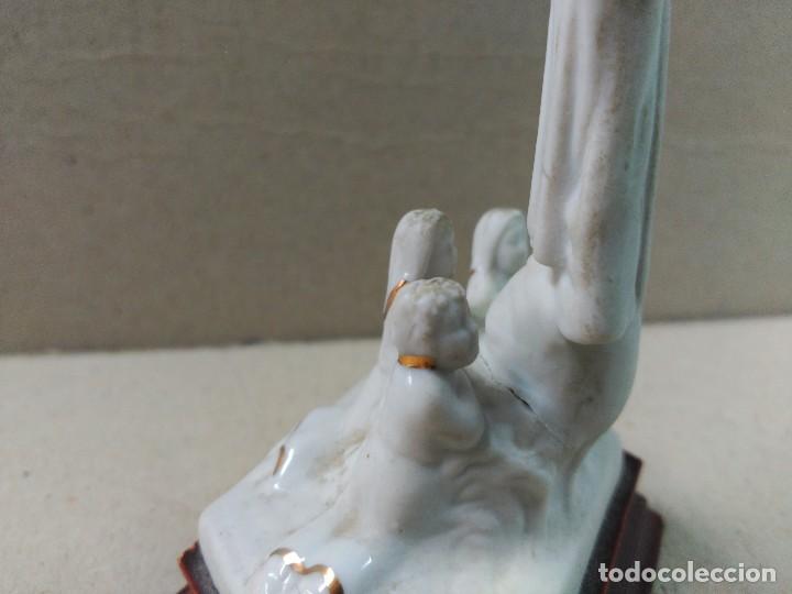 Antig&uuml;edades: VIRGEN DE FATIMA EN PORCELANA BISCUIT - Foto 15