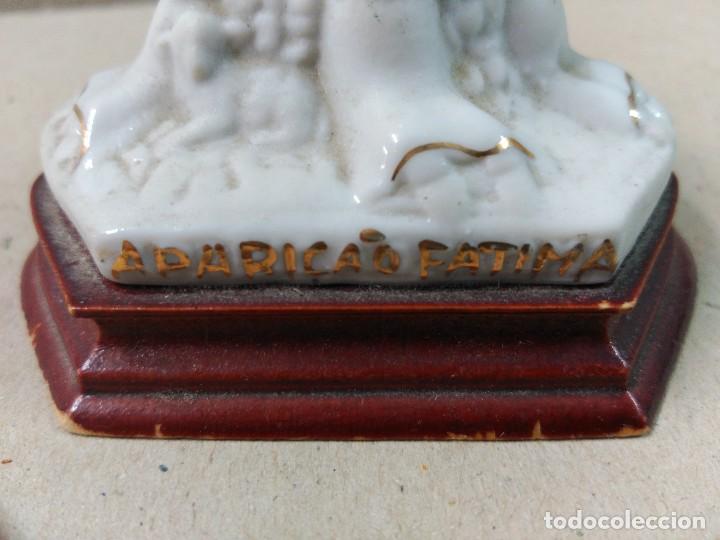 Antig&uuml;edades: VIRGEN DE FATIMA EN PORCELANA BISCUIT - Foto 16