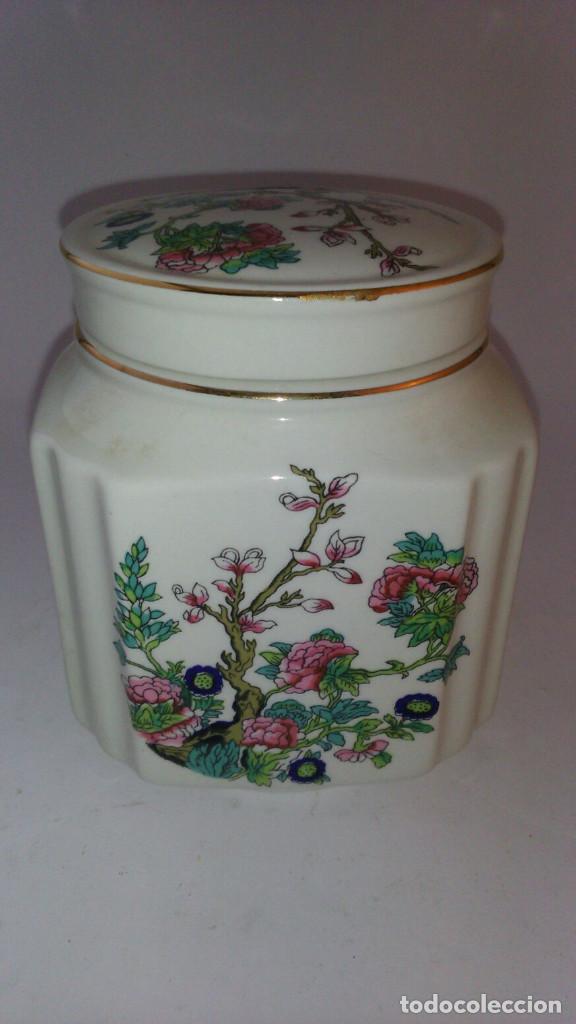 Antiguidades: CAJA INGLESA DE TE DECORACION ORIENTAL