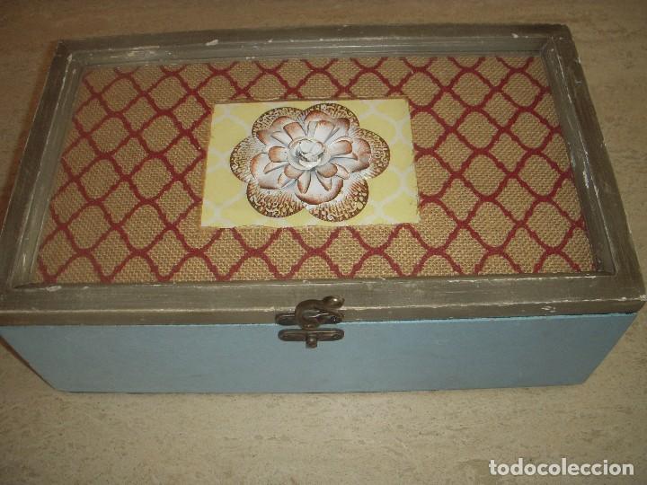 Antig&uuml;edades: Caja de madera vintage, sin estrenar - Foto 2