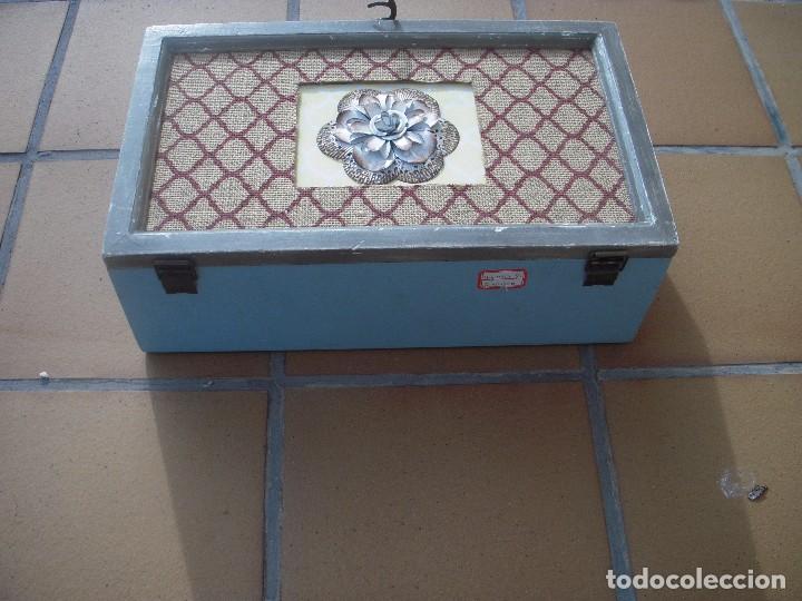 Antig&uuml;edades: Caja de madera vintage, sin estrenar - Foto 6