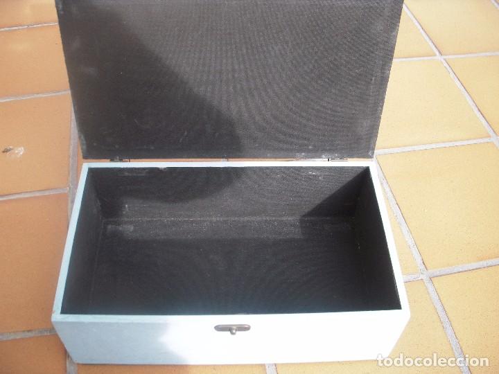 Antig&uuml;edades: Caja de madera vintage, sin estrenar - Foto 10