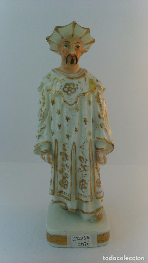Antig&uuml;edades: BOTELLA PORCELANA ISABELINA - Foto 1