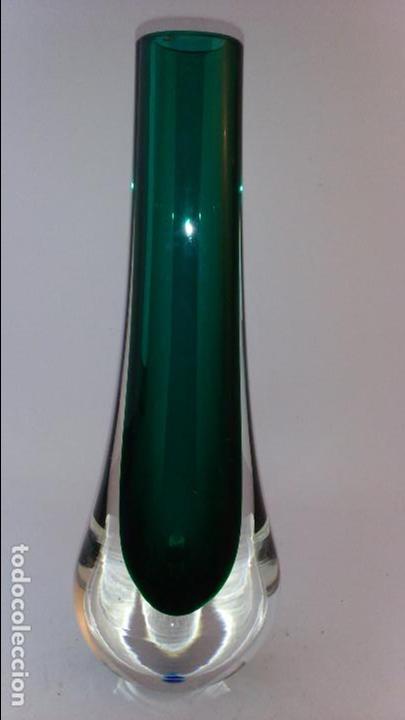 Antig&uuml;edades: VIOLETERO CRISTAL SUECO - Foto 1
