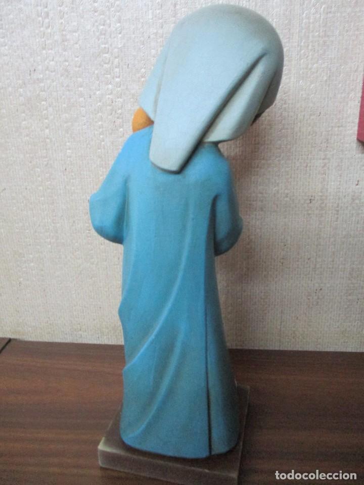 Antig&uuml;edades: VIRGEN CON NI&Ntilde;O de estuco - Foto 5