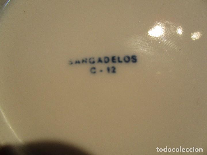 Antig&uuml;edades: plato de sargadelos porcelana - Foto 2