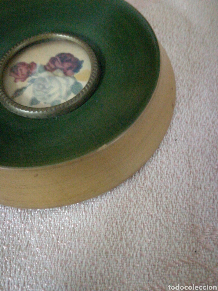 Antig&uuml;edades: Peque&ntilde;o cuadro redondo - Foto 2