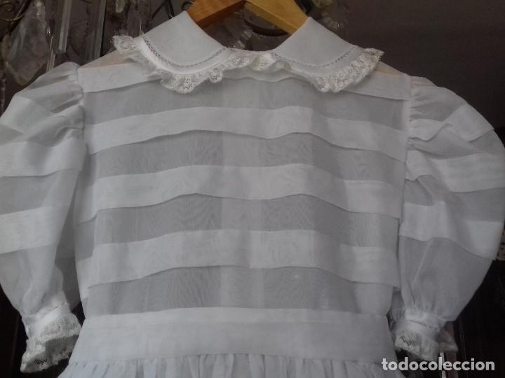 Antig&uuml;edades: BONITO VESTIDO DE PRIMERA COMUNION. - Foto 2