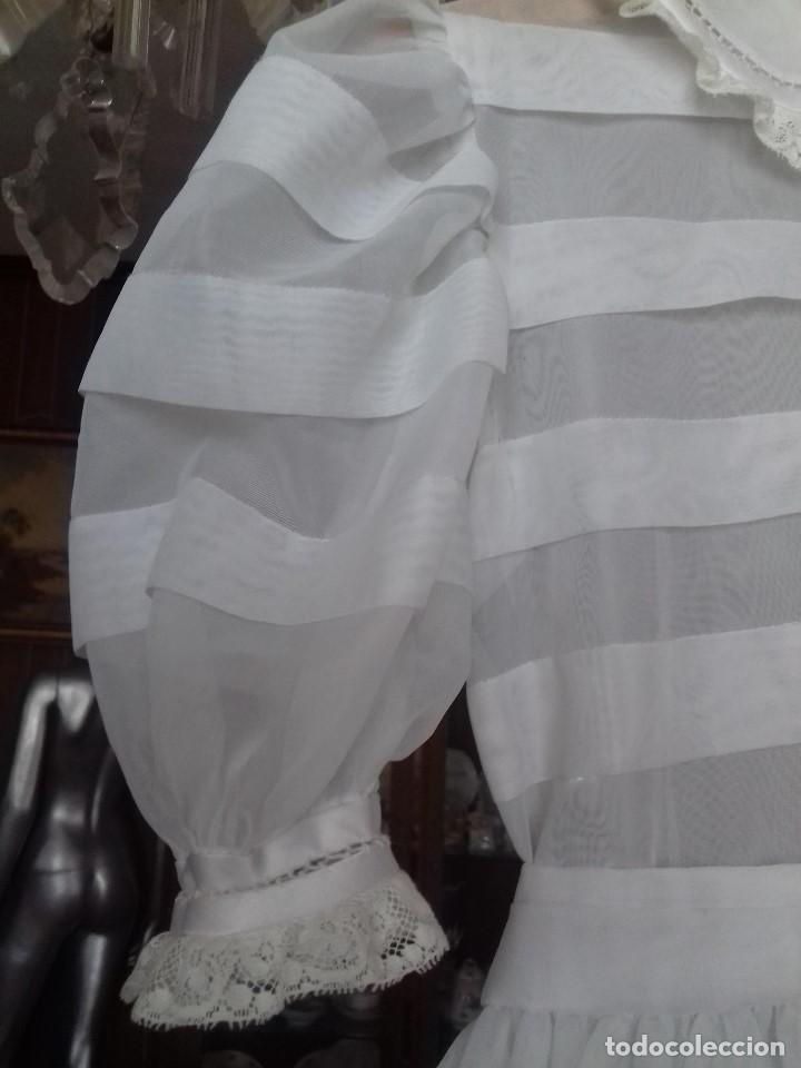 Antig&uuml;edades: BONITO VESTIDO DE PRIMERA COMUNION. - Foto 4