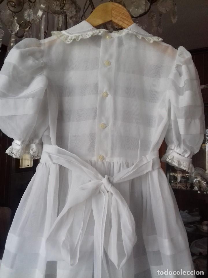 Antig&uuml;edades: BONITO VESTIDO DE PRIMERA COMUNION. - Foto 7