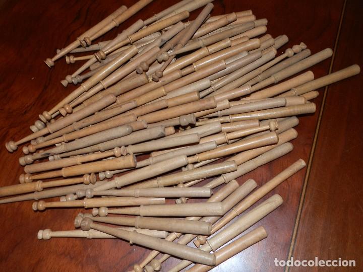 Antig&uuml;edades: LOTE DE 95 ANTIGUOS BOLILLOS, 10,5-11 CMS.