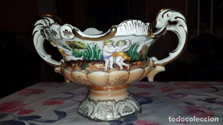 Antig&uuml;edades: precioso centro de mesa de ceramica - Foto 1