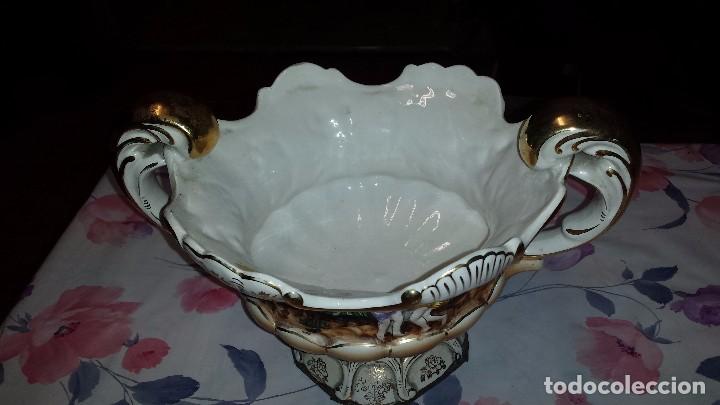 Antig&uuml;edades: precioso centro de mesa de ceramica - Foto 2