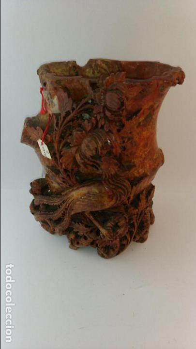 Antig&uuml;edades: JARRON ORIENTAL DE PIEDRA - Foto 1