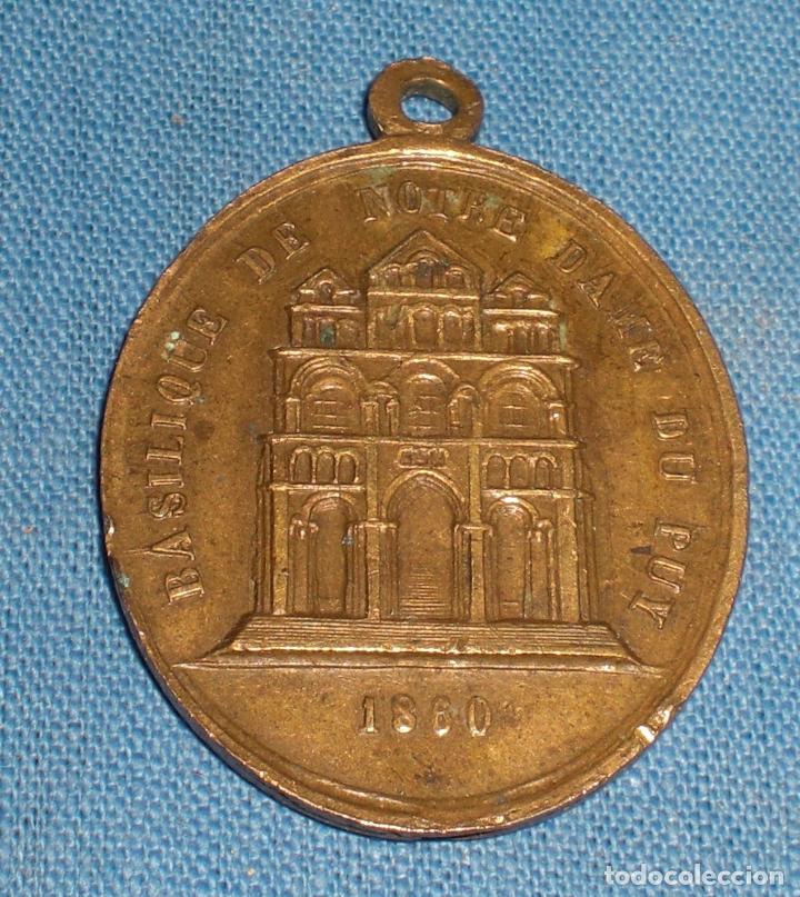 Antig&uuml;edades: Medalla de Puy fechada 1880 - Foto 1