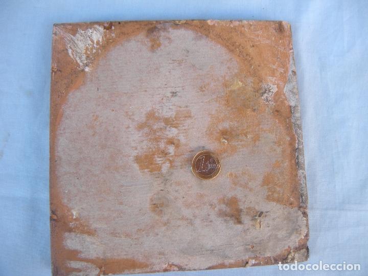 Antig&uuml;edades: ANTIGUO AZULEJO CUERDA SECA - Foto 3