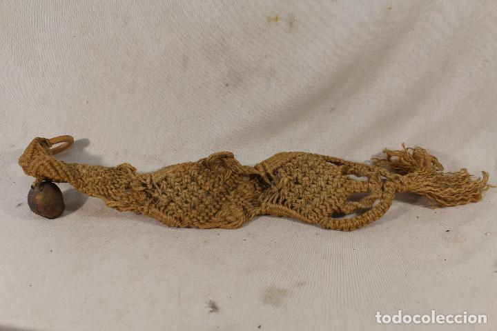 Antig&uuml;edades: cinturon de soga con campanas - Foto 2