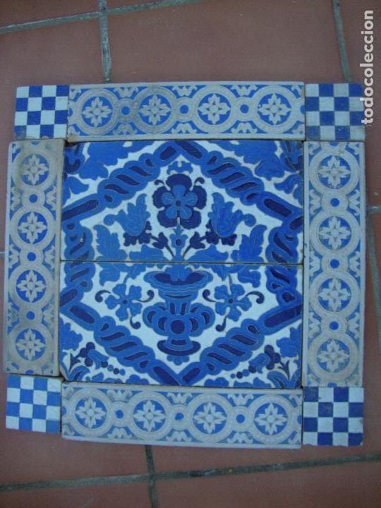 Antig&uuml;edades: Composicion de azulejos Ramos rejano - Foto 1