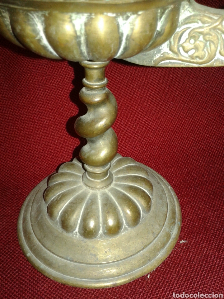 Antig&uuml;edades: LAMPARA BRONCE - Foto 3