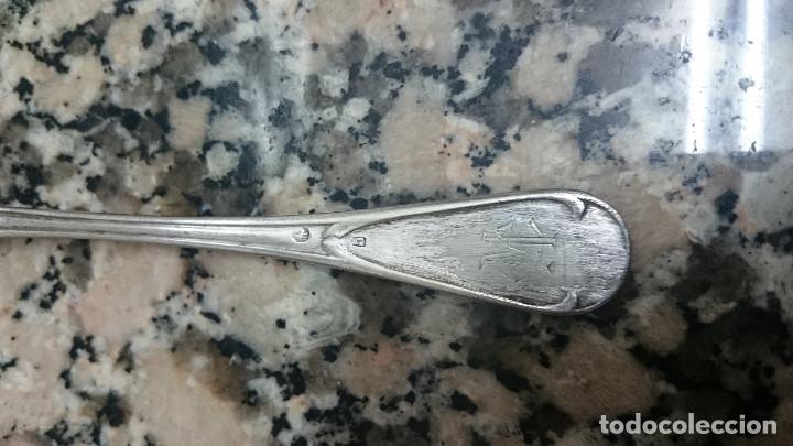 Antig&uuml;edades: TENEDOR DE PLATA VIRGEN DE MONTSERRAT - Foto 3