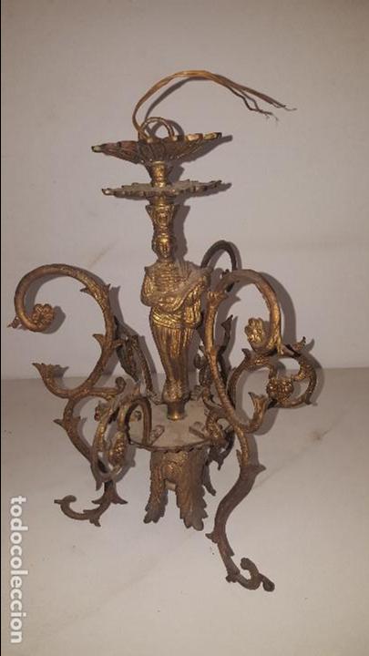 Antig&uuml;edades: LAMPARA BRONCE MINI - Foto 1