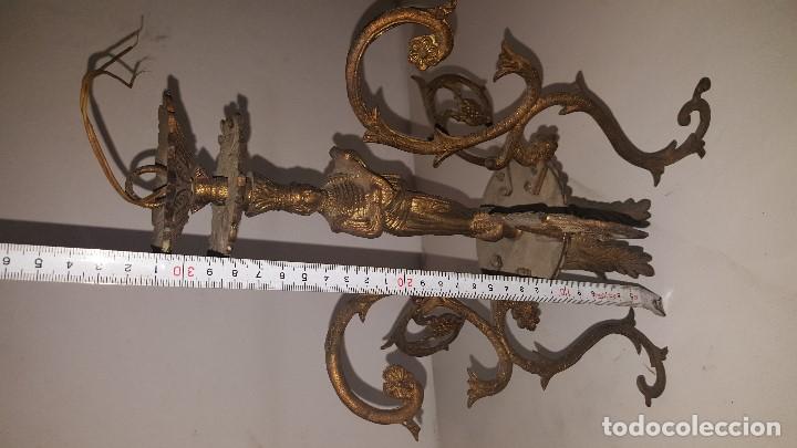 Antig&uuml;edades: LAMPARA BRONCE MINI - Foto 3