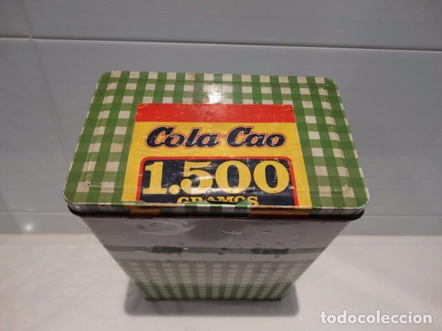 Antig&uuml;edades: Caja Cola Cao verde - Foto 1