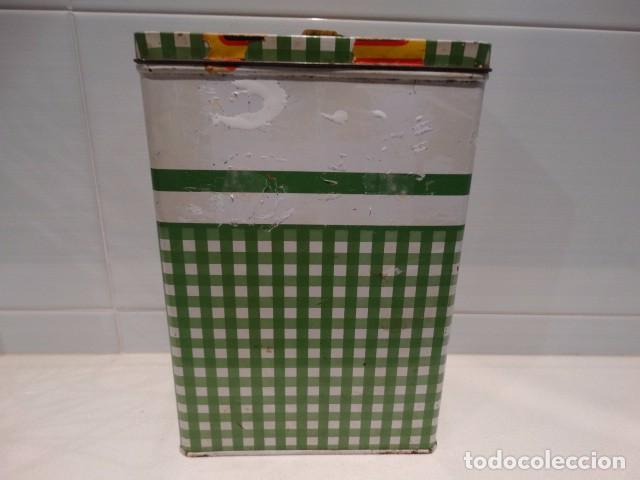 Antig&uuml;edades: Caja Cola Cao verde - Foto 3