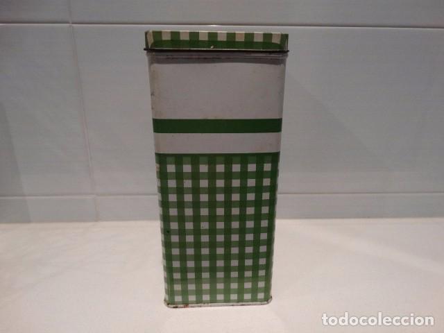 Antig&uuml;edades: Caja Cola Cao verde - Foto 4
