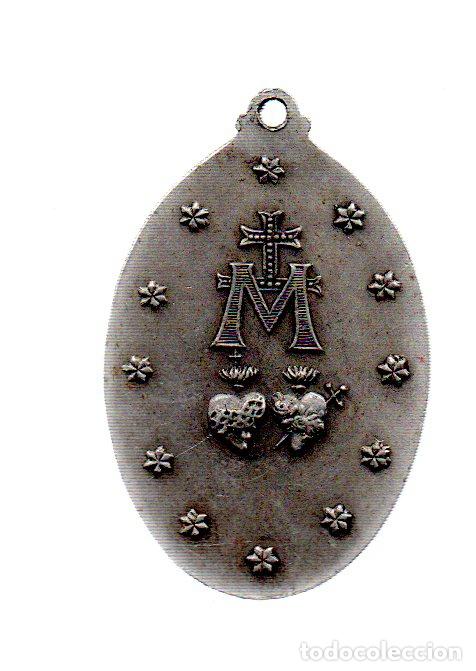 Antig&uuml;edades: MEDALLA VIRGEN MARIA EN RELIEVE. - Foto 2