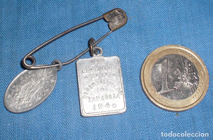 Antig&uuml;edades: Medalla centenario Pilar 1940 - Foto 2
