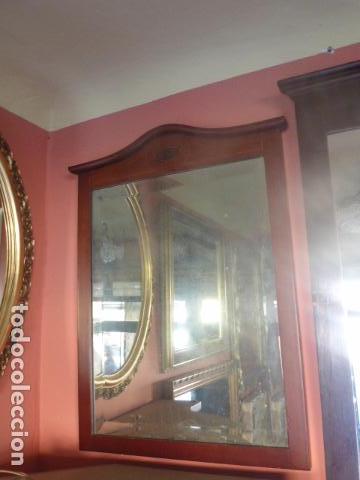 Antig&uuml;edades: ANTIGUO ESPEJO MODERNISTA - Foto 7