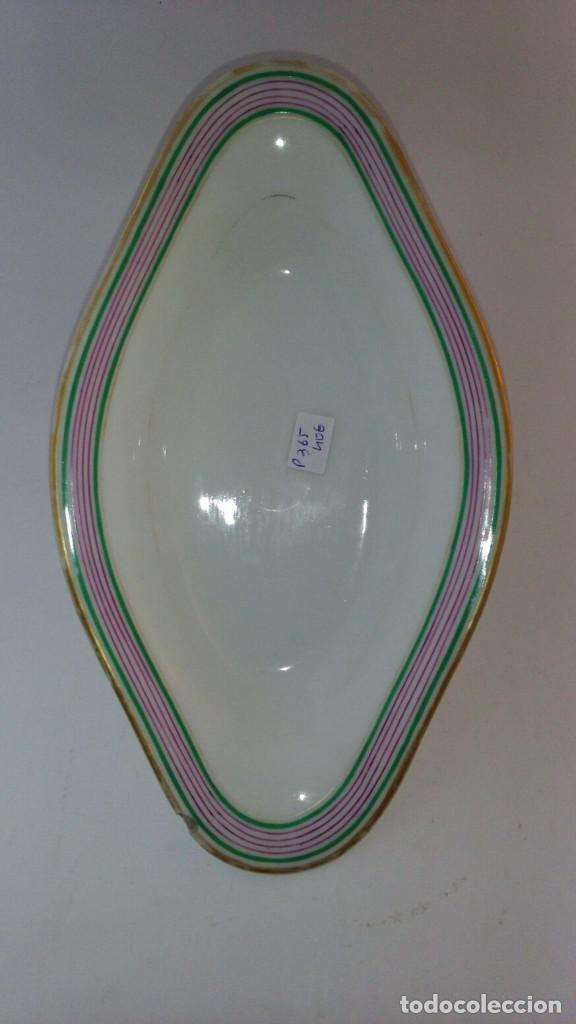 Antig&uuml;edades: BANDEJITA OVAL LOZA DE GIJON - Foto 1